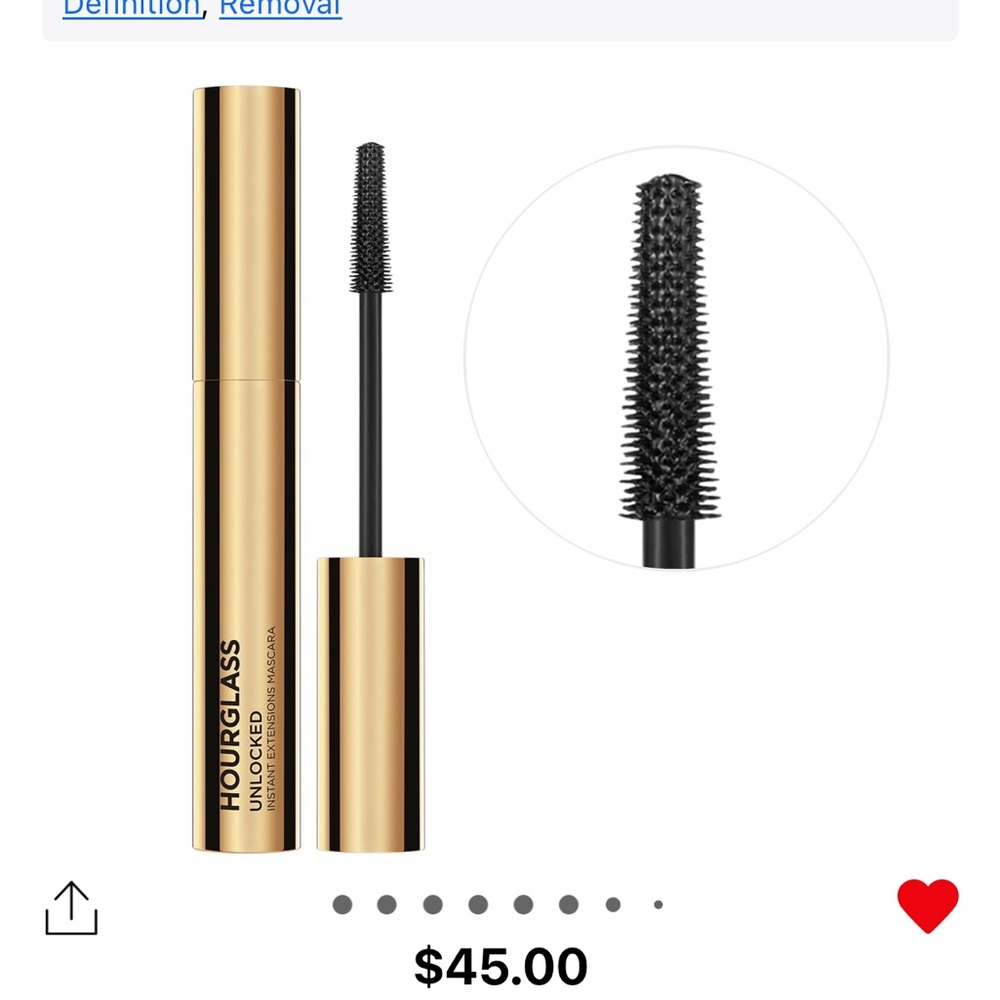Hourglass Unlocked Mascara - Gold and Black